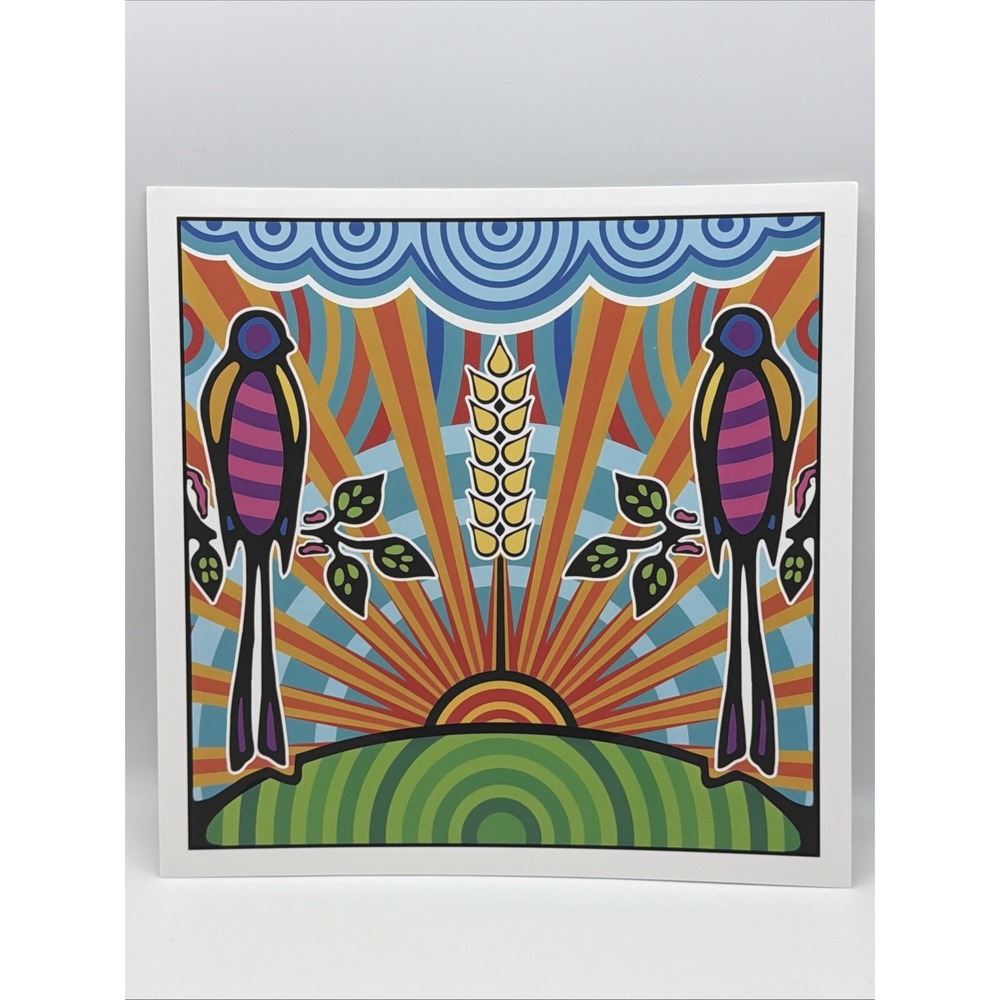 Rick Sinnett "Keepers of the Wheat"  art print  NOT SIGNED